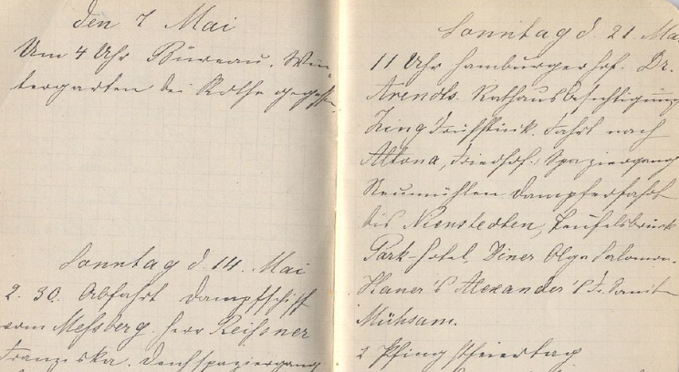 A physical notebook
